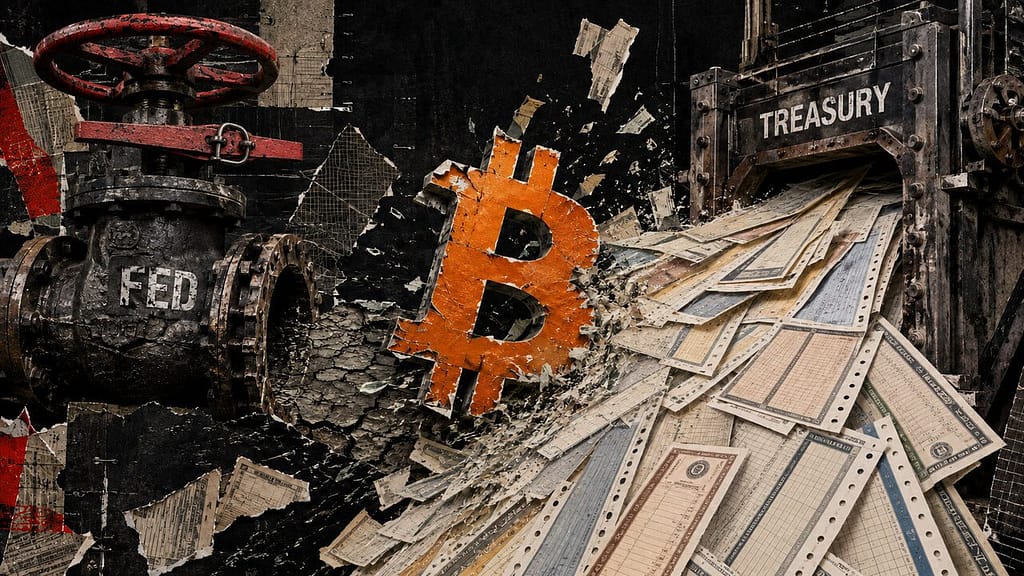 Bitcoin’s faces a weird new macro reality as the Fed turns off the tap and Treasury opens the floodgates