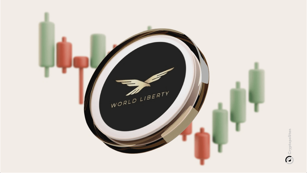 Why is World Liberty Financial's WLFI up by 20% today?
