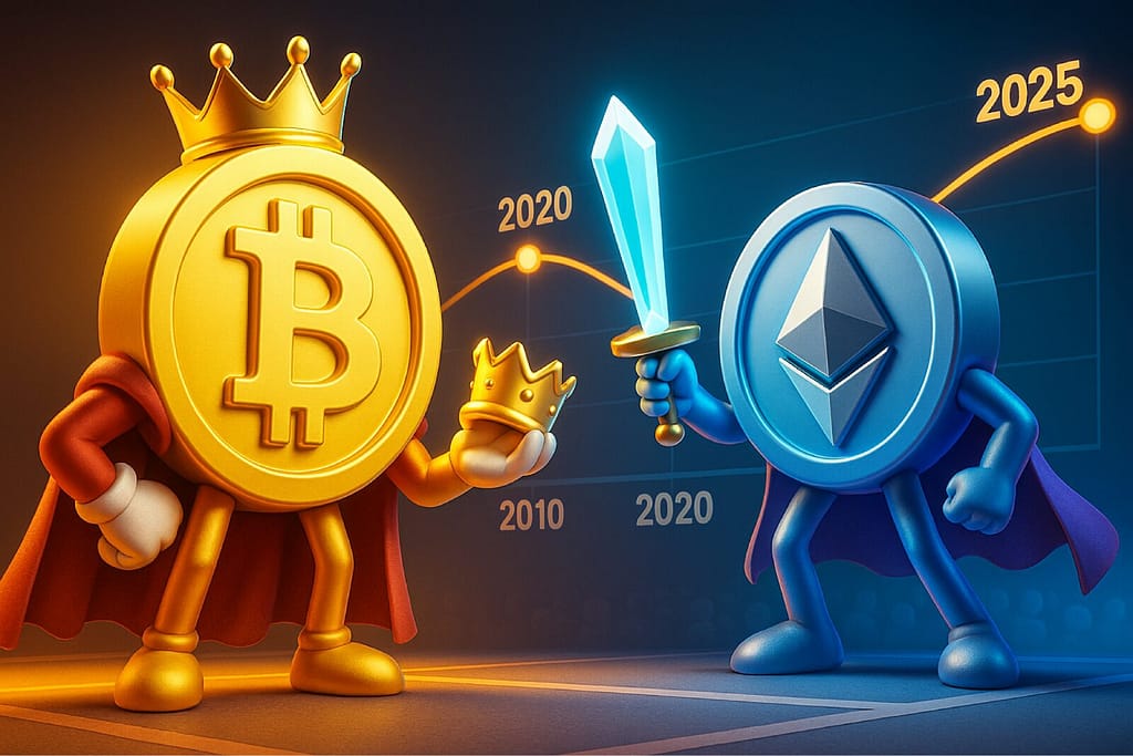 Ethereum vs. Bitcoin: The Flippening, Historical Comparison and Future Growth