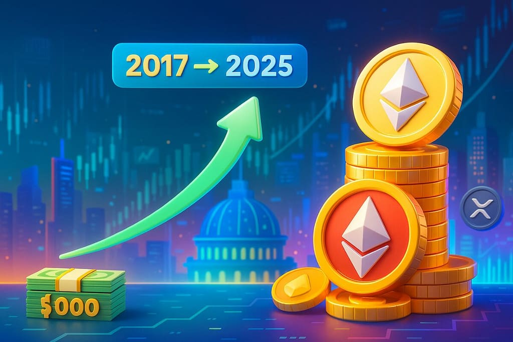 If You Invested $1,000 in Ethereum After 2017 ICO, How Much Would You Have Now?