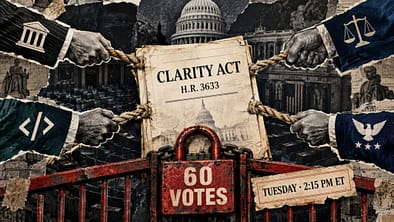 CLARITY Act’s ‘final’ deal is already breaking down before tomorrow’s Senate vote